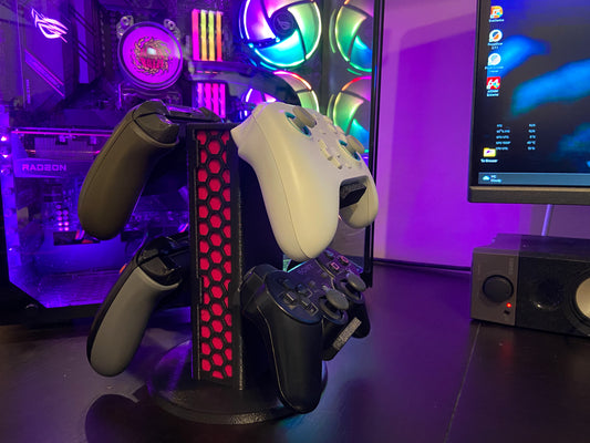 Headphone Stand and Gaming Controller Holder Desk Organizer