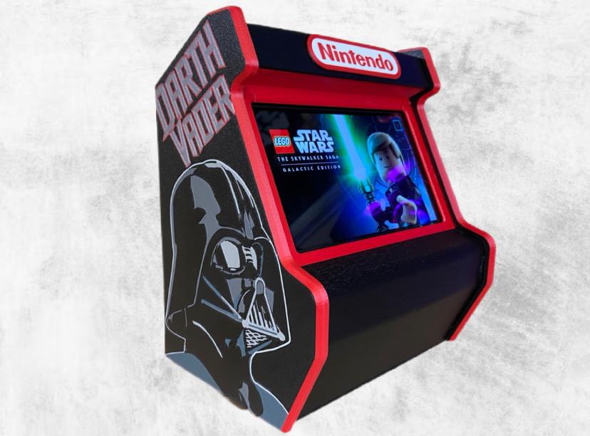 The Darkside OLED Nintendo Switch Arcade Cabinet – VS Customs Designs