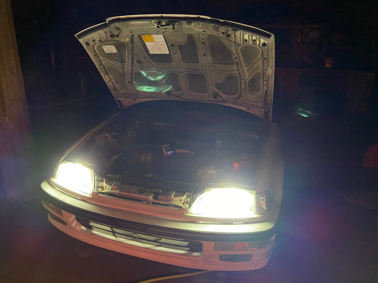 H4H EF9 Honda Civic LED Headlight Conversion