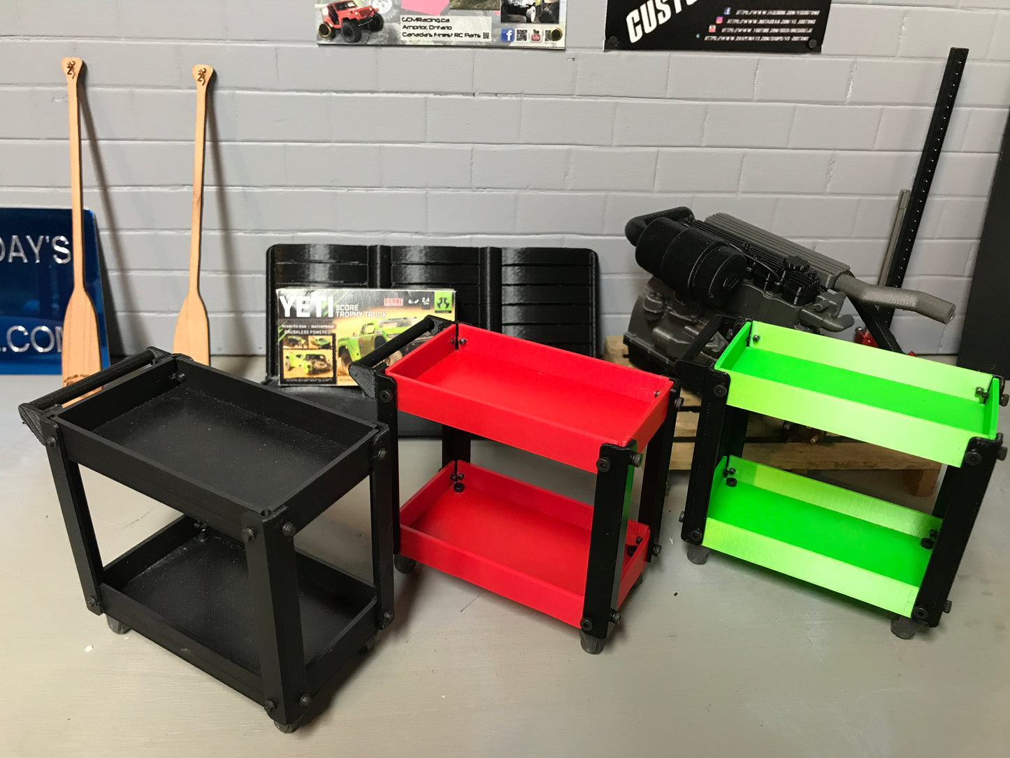 1:10 Scale Shop Tool cart