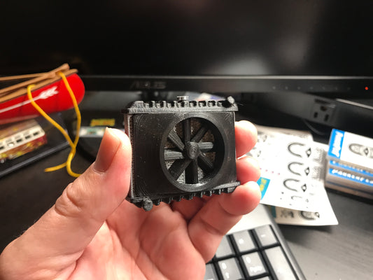1:10 scale radiator