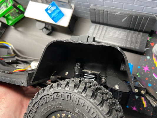 Boom Racing / Xtraspeed D110 / D90 GCM CMAX Inner Fenders Front