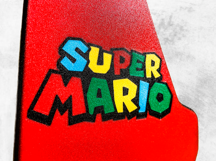 OLED Switch Screen Super Mario Inspired Nintendo Switch Arcade Cabinet 3D Printed