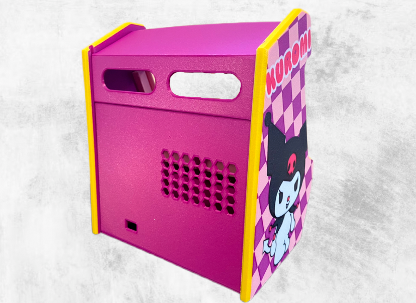 Kuromi Hello Kitty Style Regular Nintendo Switch Arcade Cabinet 3D Printed