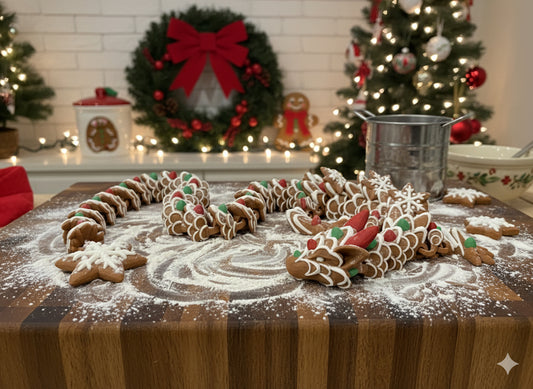 Large Christmas Gingerbread Dragon