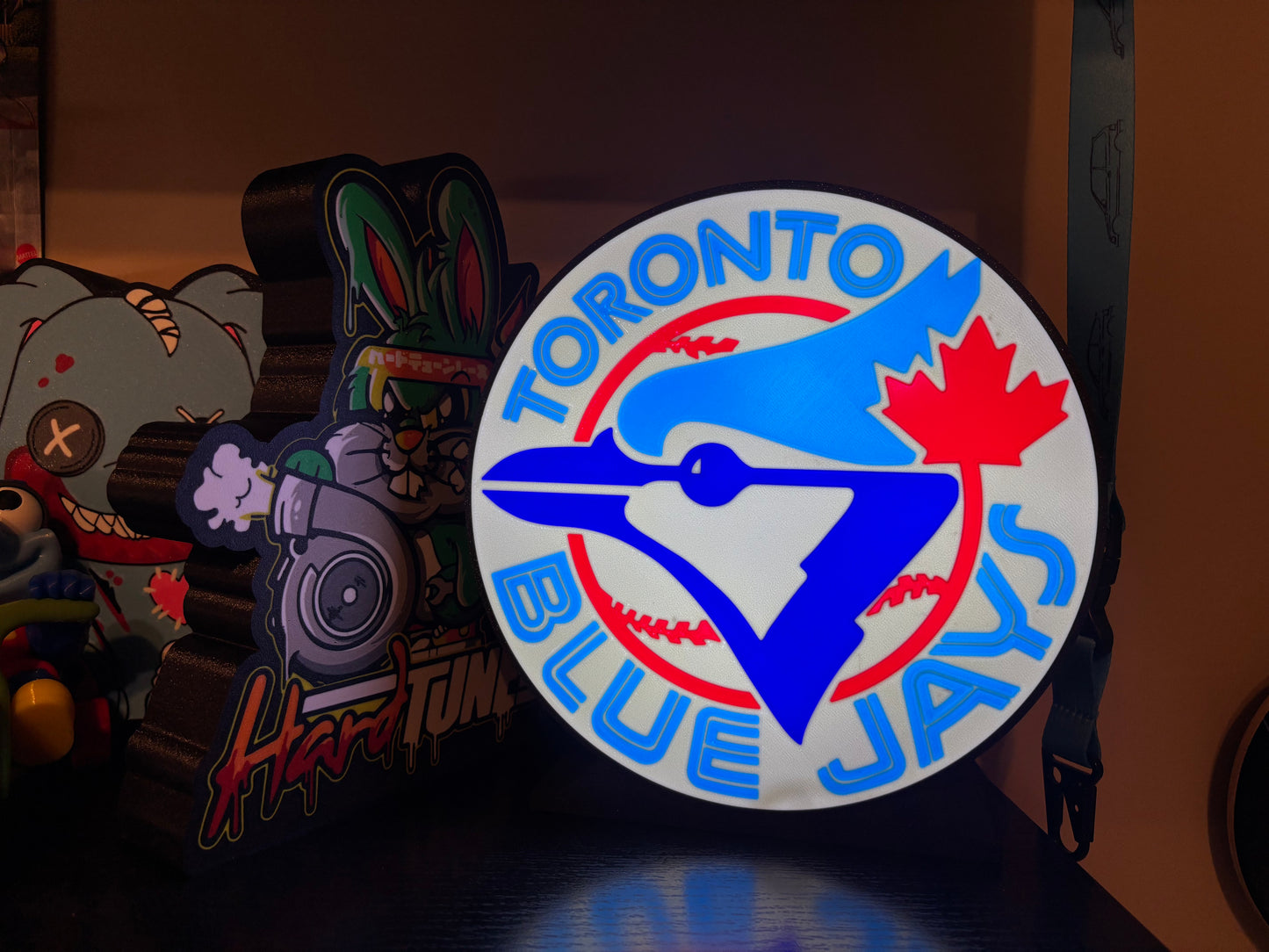 Blue Jays Retro Light Box