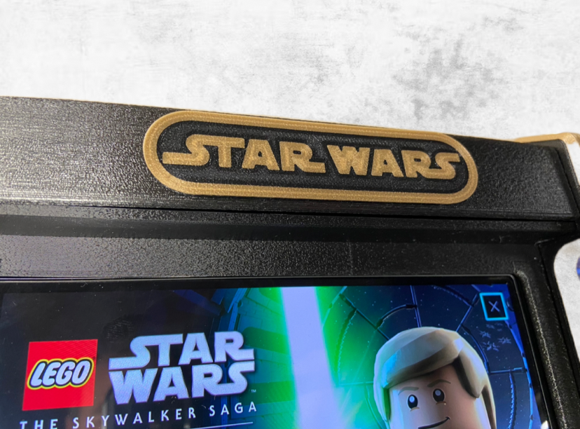 Star Wars Stormtrooper Style OLED Nintendo Switch Arcade Cabinet 3D Printed
