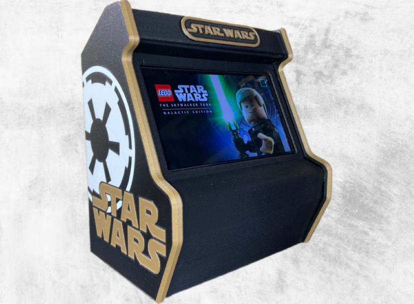 Star Wars Stormtrooper Style Regular Nintendo Switch Arcade Cabinet 3D Printed