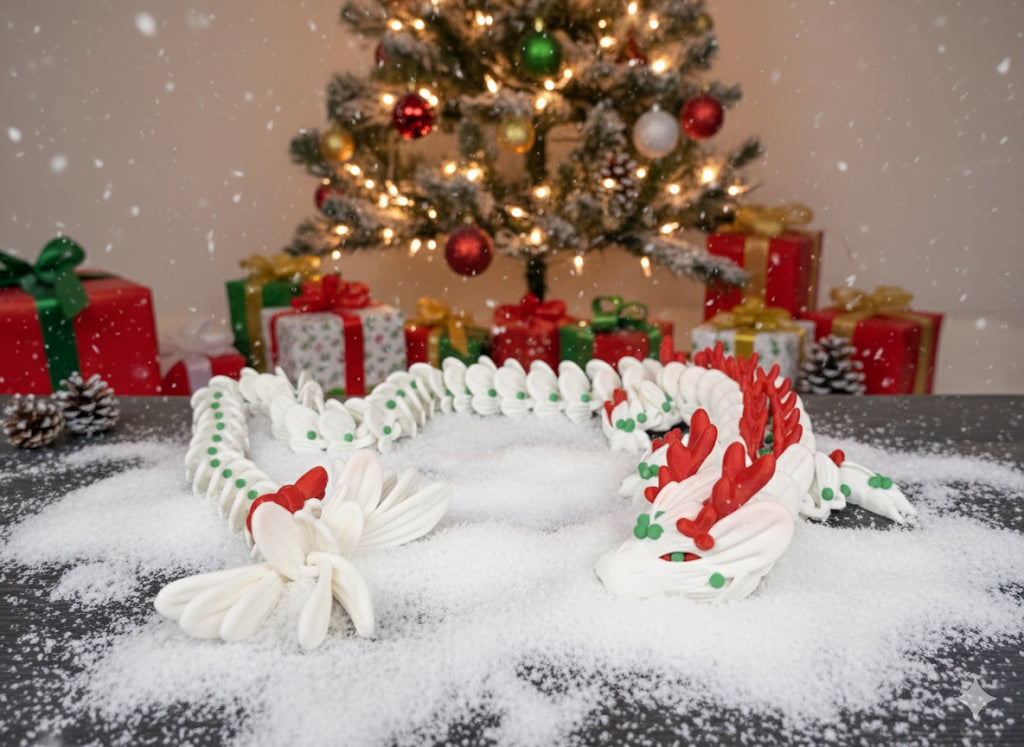 Large Christmas Mistletoe  Dragon