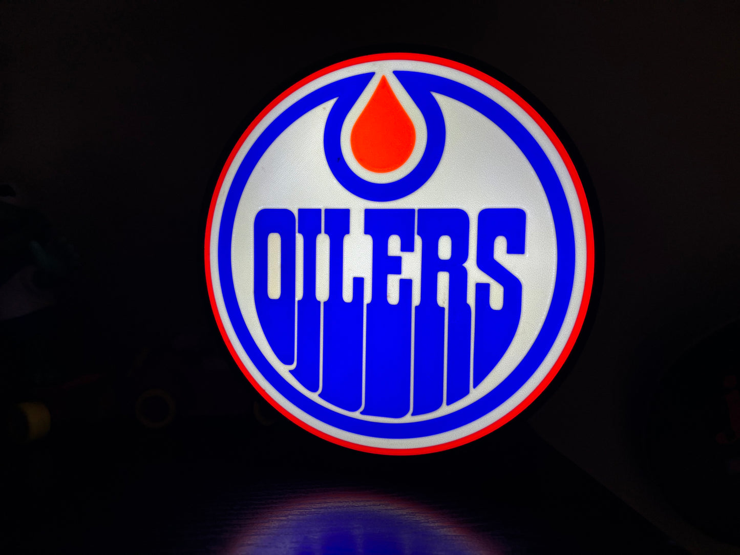 Edmonton Oilers Light Box