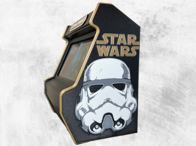 Star Wars Stormtrooper Style Regular Nintendo Switch Arcade Cabinet 3D Printed