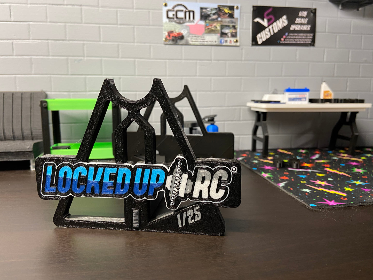 Limited Edition Locked Up RC Crawler Axle Stand