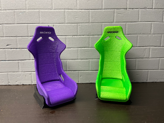 1:10 Scale 2 tone Recaro Racing Seat for Crawlers and Drifters