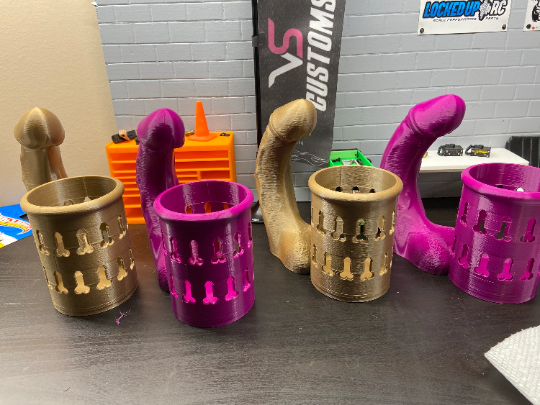 3D Printed Funny Beer Can Holder Bachelorette or Bachelor Party Summer BBQ Gag Gift