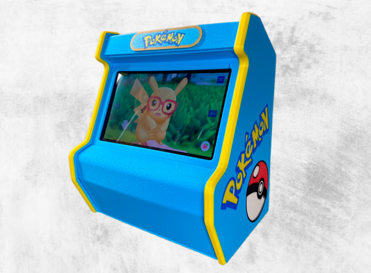 Pikachu Style Regular Nintendo Switch Arcade Cabinet 3D Printed