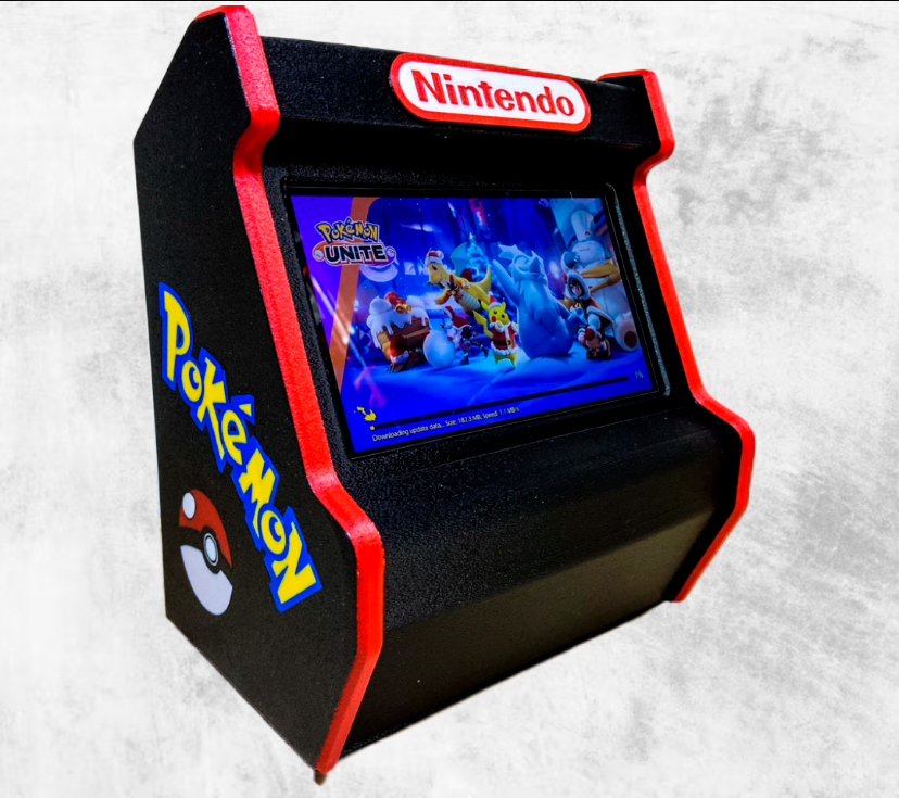 Regular Switch Screen Nintendo Switch Arcade Cabinet 3D Printed