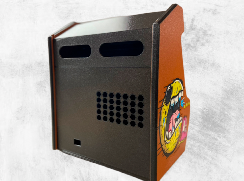 PAC-MAN Style Regular Switch Screen Nintendo Switch Arcade Cabinet 3D Printed