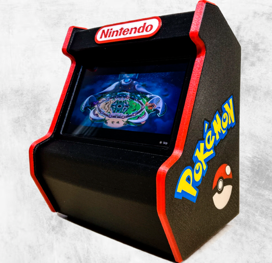 OLED SCREEN MODEL Nintendo Switch Arcade Cabinet 3D Printed