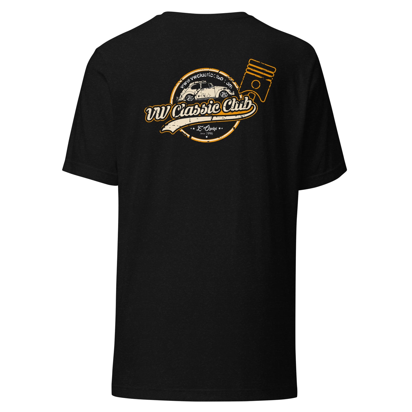 V W Classic Club Shop Style T-Shirt for that Gearhead